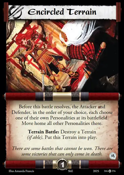 Encircled Terrain