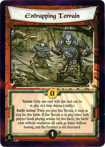 Entrapping Terrain