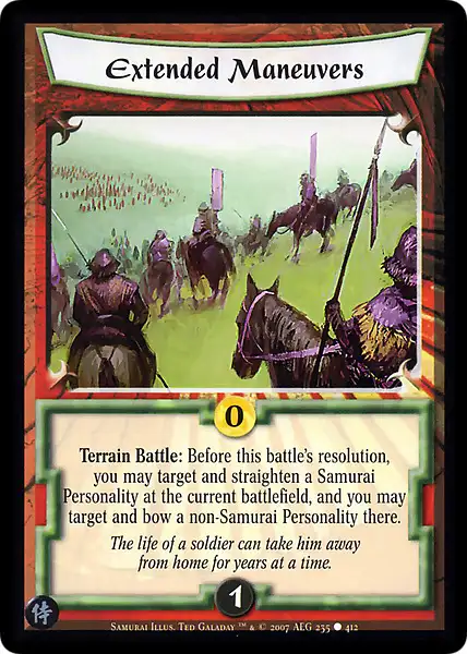 Extended Maneuvers