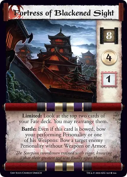 Fortress of Blackened Sight