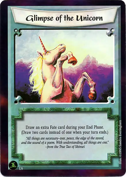 Glimpse of the Unicorn