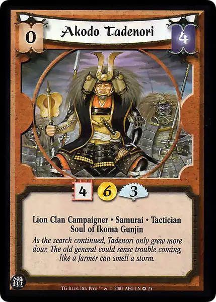 Akodo Tadenori