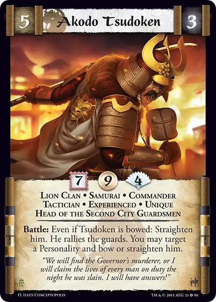 Akodo Tsudoken • Experienced