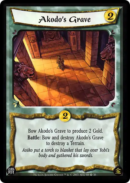 Akodo's Grave