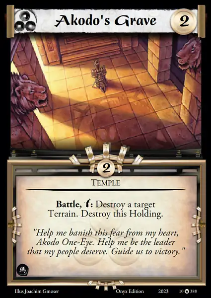 Akodo's Grave