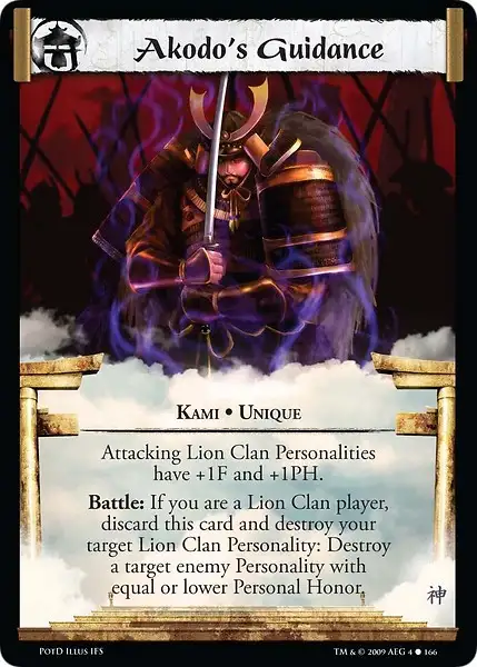 Akodo's Guidance