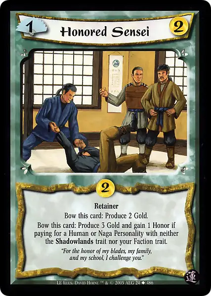 Honored Sensei
