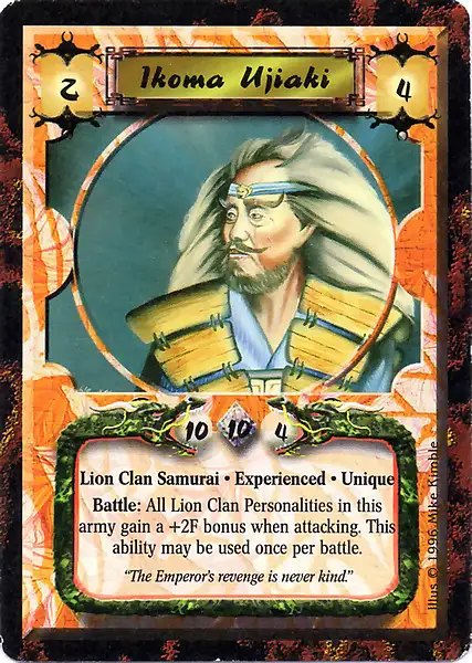Ikoma Ujiaki • Experienced