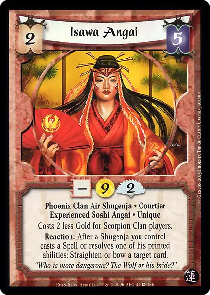 Isawa Angai • Experienced