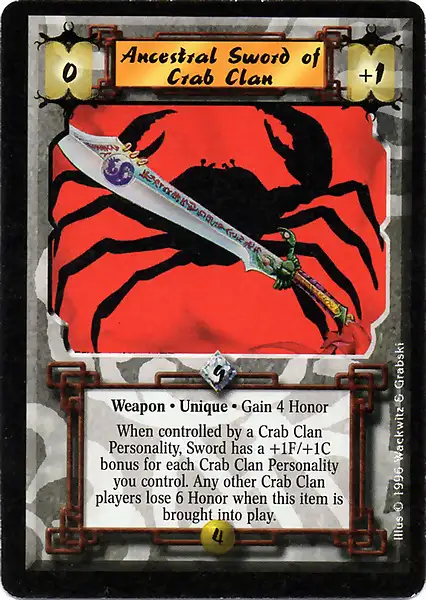 Ancestral Sword of Crab Clan
