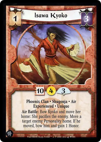 Isawa Kyoko • Experienced