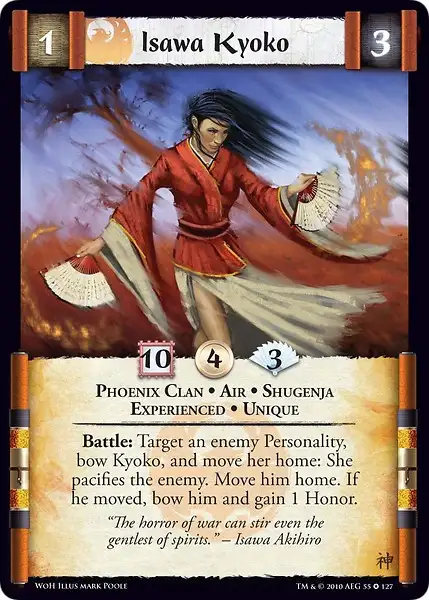 Isawa Kyoko • Experienced