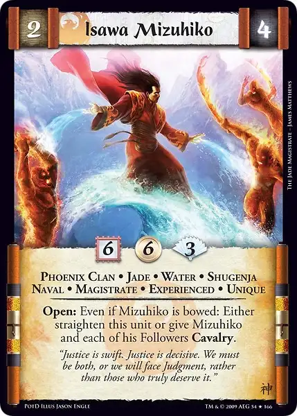 Isawa Mizuhiko • Experienced