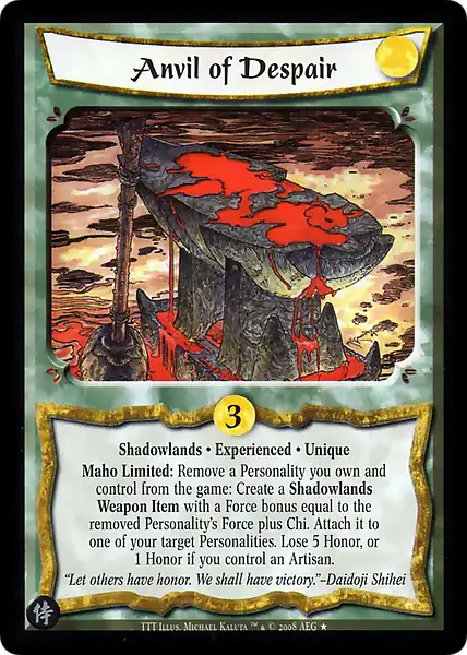 Anvil of Despair • Experienced