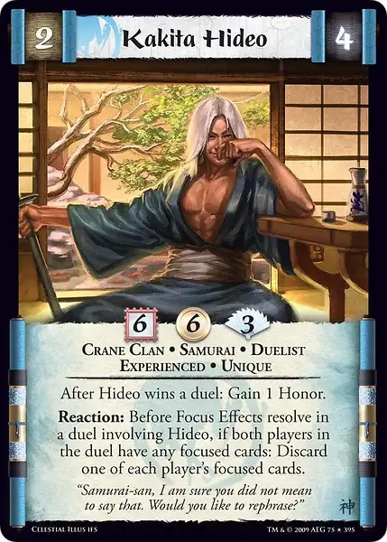 Kakita Hideo • Experienced