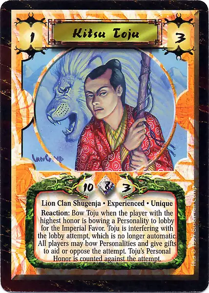 Kitsu Toju • Experienced