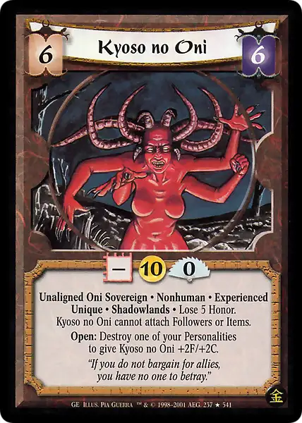 Kyoso no Oni • Experienced