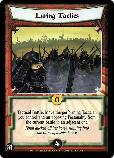 Luring Tactics