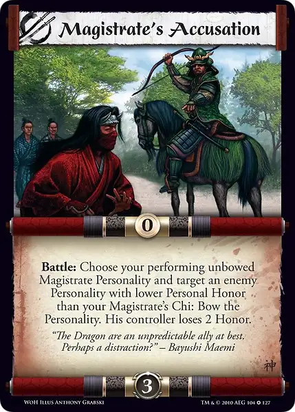 Magistrate's Accusation