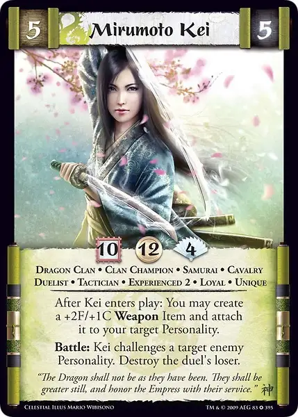 Mirumoto Kei • Experienced 2