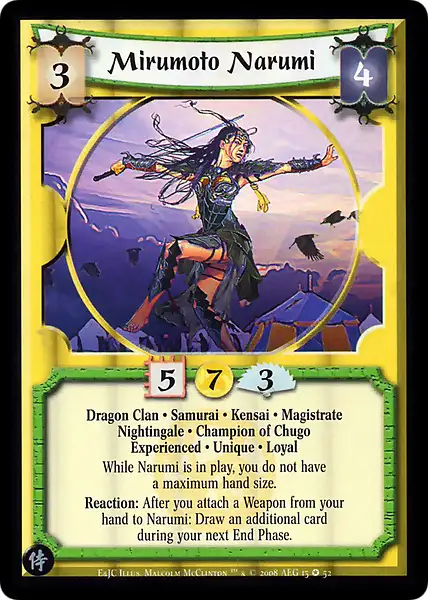 Mirumoto Narumi • Experienced