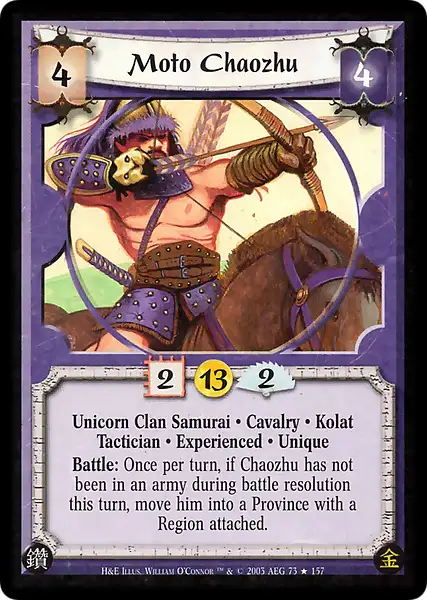 Moto Chaozhu • Experienced