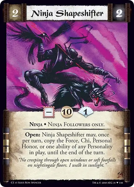 Ninja Shapeshifter