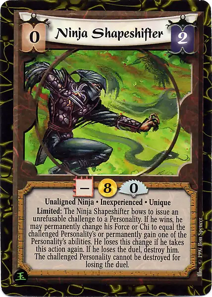 Ninja Shapeshifter • Inexperienced