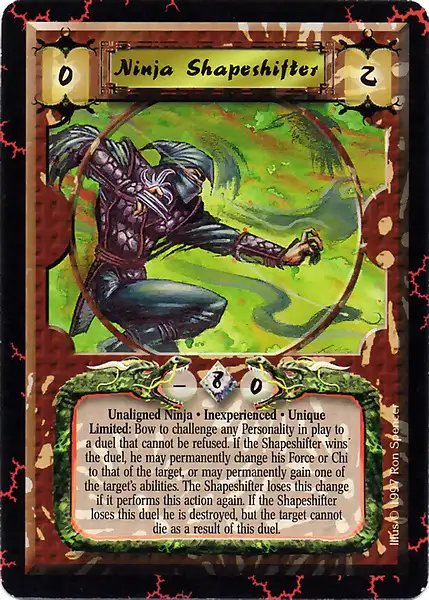 Ninja Shapeshifter • Inexperienced