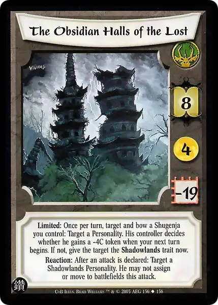 Obsidian Halls of the Lost