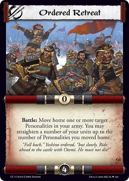 Ordered Retreat