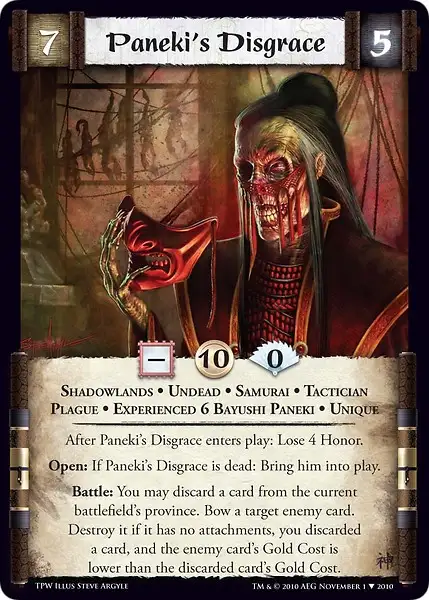 Paneki's Disgrace • Experienced 6