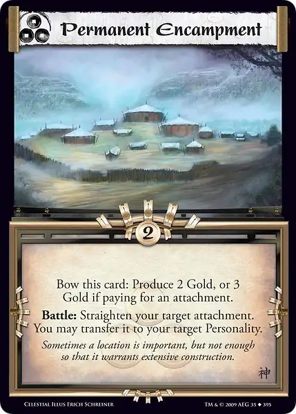 Permanent Encampment