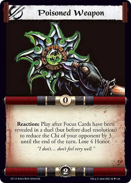 Poisoned Weapon