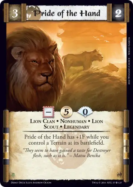 Pride of the Hand