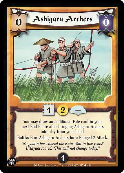 Ashigaru Archers