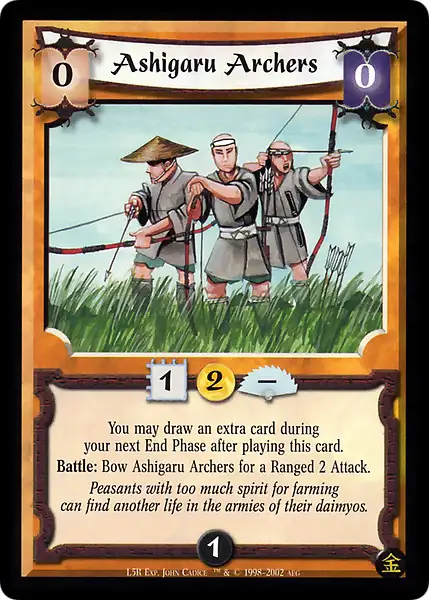 Ashigaru Archers