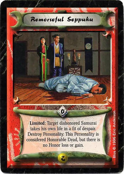 Remorseful Seppuku
