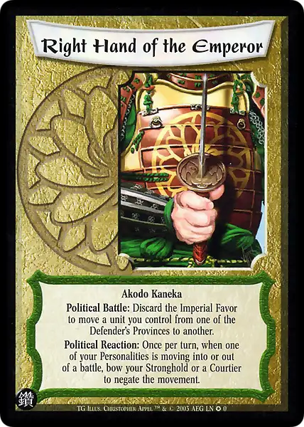Right Hand of the Emperor