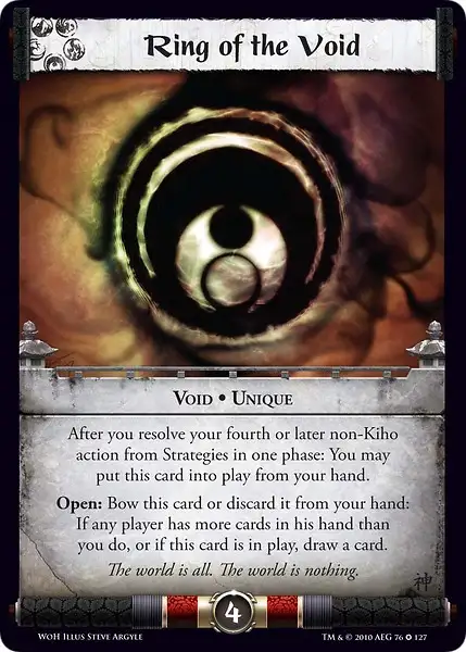 Ring of the Void