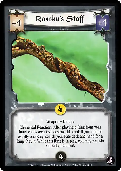 Rosoku's Staff