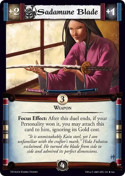Sadamune Blade