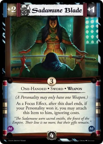 Sadamune Blade