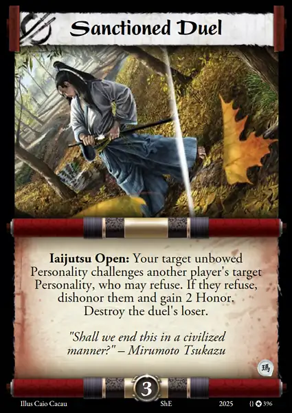 Sanctioned Duel
