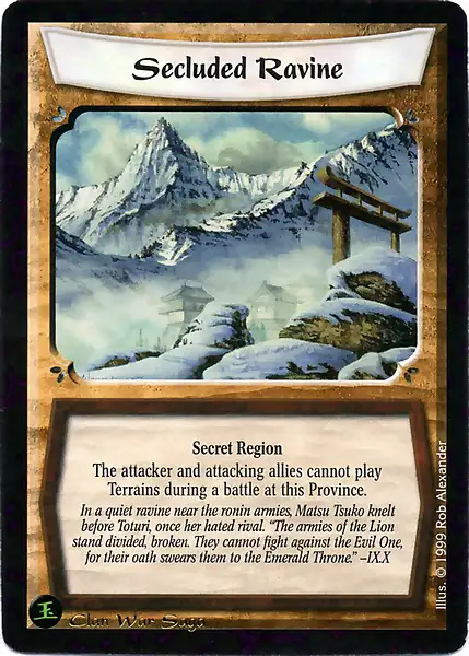 Secluded Ravine