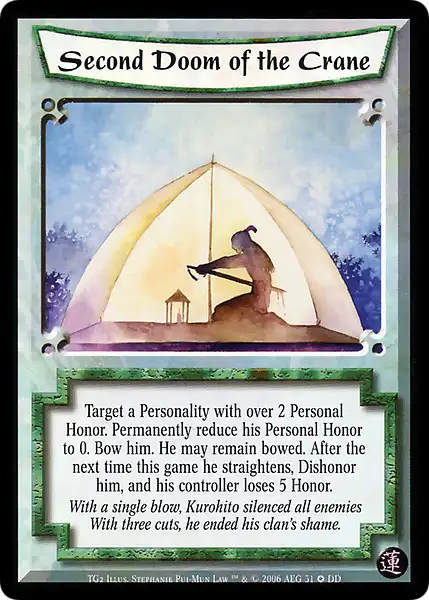 Second Doom of the Crane