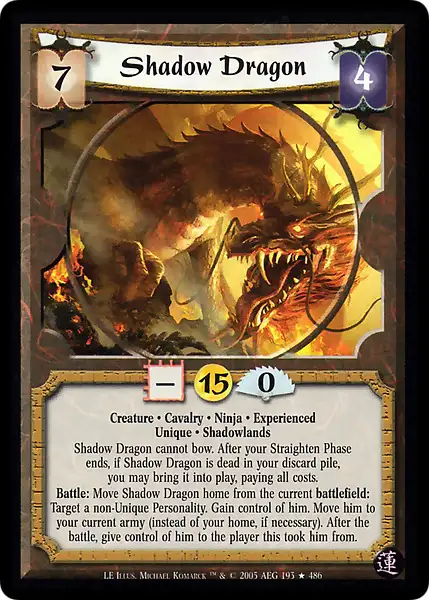 Shadow Dragon • Experienced