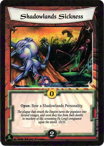 Shadowlands Sickness