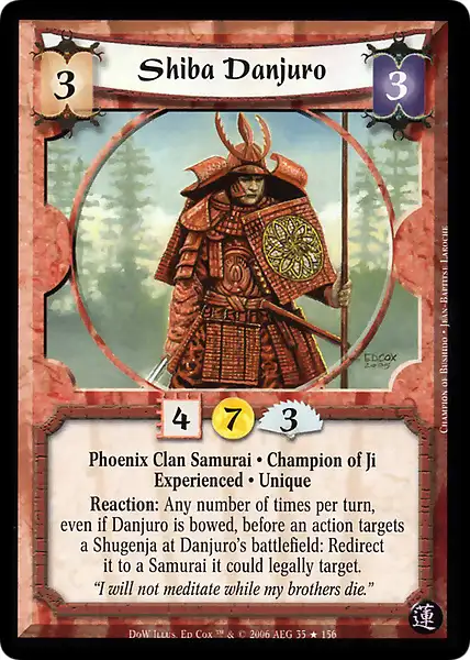 Shiba Danjuro • Experienced