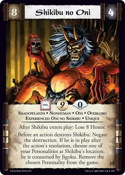 Shikibu no Oni • Experienced